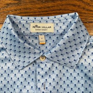 Peter Millar Mens Golf Shirt